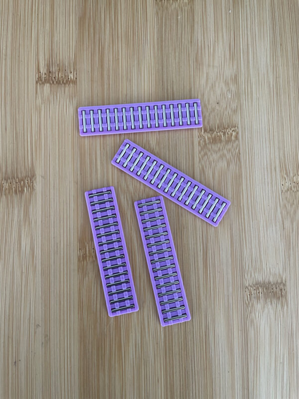 Lefty Needle Bearing, Hybrid 29, Purple, 15 Pins, 1 set