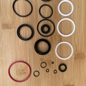 RockShox, Isostrut Air Can/Damper Seal Kit, A1, Black, 1 set