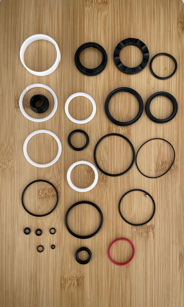 RockShox, SIDLUXE WCID Air Can/Damper Seal Kit, A1, Black, 1
