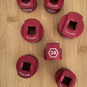 Topcap Socket Combo, 24-36 mm, 7 pcs, 1/2" Drive