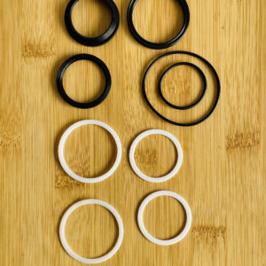 FOX, Float X Air Can Seal Kit, 22+, Black, 1 set