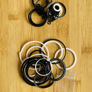 FOX, Float X2 Air Can/Damper Seal Kit, 21+, Black, 1 set